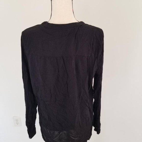Old Nave Cotton Long Sleve Blouse /Top- XL - Picture 2 of 3